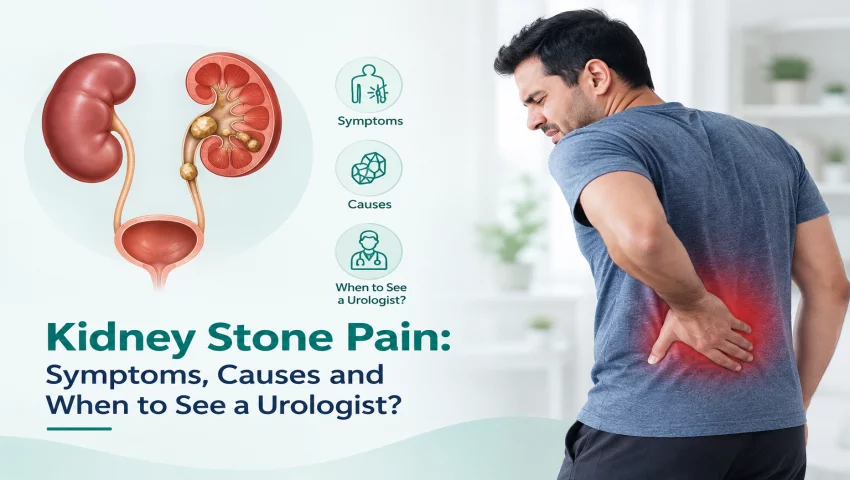 Kidney Stone Pain: Symptoms, Causes and When to See a Urologist?